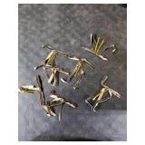 SIMISI RIBBON Brown Christmas Velvet Ribbon Bows Decorations Xmas Ornaments Vintage Decor for Tree, Wreath, Garland (3/8