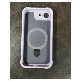 MOCCA Strong Magnetic for iPhone 12 Case/iPhone 12 Pro Case, [Compatible with Magsafe][Mil-Grade Drop Protection] Slim Shockproof Translucent Protective Phone Case for iPhone 12/12 Pro, Frosted White