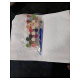 MBNTJHT DIY Flowers Paint by Numbers Kit for Adults,Unframed Potted Flowers Paint by Number Kits for Beginners,Acrylic Watercolor Painting Crafts Kit for Home Decor 16X20 Inch.