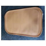 SMILOOL Silicone Pet Feeding Mat with Raised Edge for Food and Water, Dog Bowl Mats, Cat Bowls Placemat with High Lip for Floor Waterproof, Rubber Tray for Cats and Dogs 22 x 14 x0.8 Brown