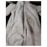 LAVIQK Girls Winter Faux Fur Dress Coat Pea Coat Warm Overcoat Fleece Jacket Casual Trendy Outerwear