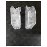 PITBVO Napkin Holder, 2 Pack Clear Acrylic Napkin Tissue Holder for Table,Tissue Paper Cocktail Napkin Holder for Kitchen, Dinner Napkin Dispenser for Bar, Restaurant