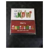 easykart labels 18 Christmas Cards Assortment with Envelopes & Sealing Stickers,Holiday Theme 6 Designs with Foiling & Emboss Effect,7.25 x 3.75 For Friends, Family and loved Ones