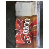 LB Christmas Snowman Shower Curtain- Cardinal Bird Red Bow Winter Snow Forest Bath Curtain- Washable Waterproof Fabric Bathroom Decor with  Hooks,72x72 inches