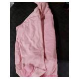 Aelfric Eden Star Zip Up Hoodie Vintage Washed Oversized Graphic Hoodies Streetwear Hooded Sweatshirts Jackets Unisex Light Pink Small