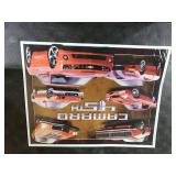 Desperate Enterprises Camaro 45th Anniversary Tin Sign - Nostalgic Vintage Metal Wall Decor - Made in USA