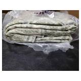 Lahome Farmhouse Geo 5x7 Rug for Living Room, Washable Sage Green Bedroom Rug Ultra-Thin 5x7 Area Rugs, Non-Slip Modern Indoor Hall Rug Floor Carpet for Playroom Dining Room Kitchen