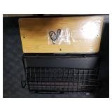 Ofiray-home Magnetic Shelf for Fridge with Wood Lid, Fruit Potato and Onion Storage Bins, Pantry Organizers & Storage, Large Container Magnetic Spice Rack for Refrigerator, Kitchen Counter, Cabinet