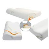 Ecosafeter 2026 New Upgrade Memory Foam Pillow- Cervical Orthopedic Deep Sleep Neck Pillow-Superior Comfort for Neck Shoulder Pain Sleeping