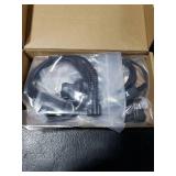 KCTIN Earpieces for Motorola Walkie Talkies with Mic 2 Pin Acoustic Tube Headset and PPT for CP200 GP2000 XU1100 PRO1150 MU12 (2 Pack)