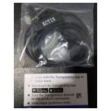 KCTIN Earpieces for Motorola Walkie Talkies with Mic 2 Pin Acoustic Tube Headset and PPT for CP200 GP2000 XU1100 PRO1150 MU12 (2 Pack)