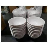 Tioncy 36 Pcs Bowls Set Unbreakable Dessert Soup Salad Bowls for Pasta Cereal Soup Dishwasher Safe (10 oz,White)