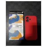 LOVE 3000 Designed for iPhone 17 Case, Premium Silicone [Compatible with Magsafe][Soft Anti-Scratch Microfiber Lining] Shockproof Protective Phone Case for Men Women 6.3, Red