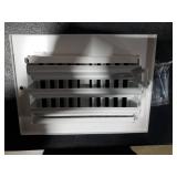 6 x 4 Inch [Duct Opening] Air Vent Covers for Wall or Ceiling - High Airflow 2 Way Steel Ventilation - Adjustable Wall/Ceiling Register, 7-3/4 Inch x 5-3/4 Inch [Overall Dimensions]