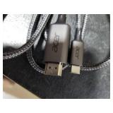 acer USB C to HDMI Cable for Home Office 10FT (4K@60Hz), High-Speed Type C to HDMI 2.0 Braided Cord, Thunderbolt 4/3 Compatible with MacBook, iPhone 16/15 Pro/Max, iMac, iPad Pro, Galaxy S24, Surface