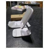 Lamicall White Cellphone Stand, Xmax Gift for Men Women Mother Father Girls Boys Coworkers, Desk Accessories, Telephone Stands, Workspace Organizers, Gifts for Christmas