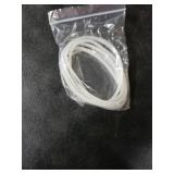 Patelai 6 Pieces 30 oz Replacement Rubber Lid Seals Compatible Seals Lid Gaskets for 30 Oz Insulated Stainless Steel Tumblers Compatible with RTIC Atlin, Randomly Shipped in Oval and Round (White)