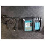 DC18RF Fast Charger Compatible with Makita 18V Battery, Replacement for Makita 18v Charger with LCD Display & USB Port, Fits 14.4V/18V Lithium-Ion Batteries BL1815 BL1830 BL1850 BL1860