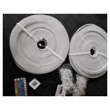 NUERPO 150Ft Neon Rope Lights,Flexible Led Rope Lights Control with App/Remote,Multiple Modes Light,IP65 Outdoor RGB Led Light Waterproof (150Ft Neon Rope Lights)