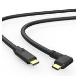 16ft USB-C to USB-C Camera Tethering Cable Fast Type-C Data Transfer Cable for DSLR Cameras and Computers, Wide Compatibility with Canon EOS R/R5/R6 II, Sony A7M3/A7M4/R4, Nikon Z5/Z6/Z7, FujiXT5