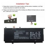 SUNNEAR SP04XL L28764-005 Laptop Battery Replacement for HP Spectre X360 13T-AP000 13-AP0053DX 13-AP0XXX 13-AP0013DX 13-AP0045NR Series HSTNN-IB8R HSTNN-OB1B L28538-AC1 TPN-Q203 61.4Wh