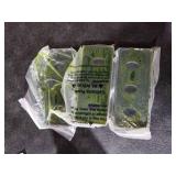 100% 304 Stainless Snow Blower Impeller Modification Kit, 3/8inch 4-Blade Universal - Modifies 2-Stage Machine Including Installation Hardware, Repeated and Use Durable in Various Conditions