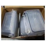 Plastic Storage Meal Prep Container-Stackable 100% Leakproof & Microwave Organization and Storage Sets, Lunch Containers. MISSING SMALL ROUND CONTAINERS