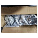 Modern Led Pendant Light Fixture, 15W Black Spiral Led Chandelier Hanging Lamp, 4500K Daylight White Pendant Lamp, Adjustable Height Pendant Light for Kitchen Dining Room Bedroom Kitchen Island Cafe