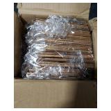 Ecoaterui 20 Pcs Table Numbers - 1-20 Wedding Table Numbers with Wooden and Rattan Sign for Banquet Restaurant Wedding Party Decor