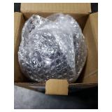 GAXmi Makeup Brush Holder with Lid Cosmetic Tools Organizer 360 Rotating Waterproof Dustproof Beauty Brushes Storage for Vanity, Black-Grey