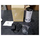 [Built-in Apps & 2026 Upgraded] Mini Projector with WiFi 6 and Bluetooth 5.4 Support 4K 1080P Auto Keystone 180° Rotatable Projector Portable Compatible with HDMI/TV Stick/Memory Stick/Laptop, Wh