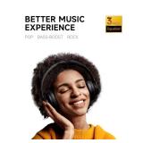 Picun B8 Bluetooth Headphones, 120H Playtime Headphone Wireless Bluetooth with 3 EQ Modes, Low Latency, Hands-Free Calls, Over Ear Headphones for Travel Home Office Cellphone PC Black