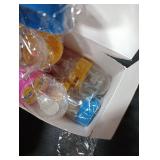 24 Pack Mini Finger Basketball Shooting Game, Basketball Party Supplies Favors Handheld Desktop Table Basketball Game Toys Fidget Game Birthday Party Decorations Supplies Random Color