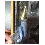 Molimoli Syrup Dispenser for Coffee Bars, Glass Syrup Bottle w. Pump, 16.9 oz 500 ml, Set of 2, Gold Upgraded Dispenser