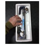 Tevlaphee Universal Steering Wheel Brake Lock Anti-Theft Retractable Double Hook Car Clutch Pedal Lock for Car Truck SUV Van Security with 3 Keys