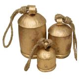 Vintage Handmade Rustic Door Hanging Bells Harmony Cow Bells for Lucky Christmas DÃ©cor Farmhouse Metal Shabby Chic Bells