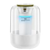 Humidifier with Double Nozzle, 2.2L Humidifiers for Bedroom, 26dB Quiet Dual Spray Cold Mist Humidifier for Plants, Office, and Home Baby Nursery, 3 Gear and Night Light, Easy to Fill & Clean