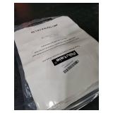 Ailuteie Throw Pillow Covers 18x18 Set of 2 Solid Decorative Pillow Cases for Couch, Sofa, Bed Square Cushion Covers with Piping (No Insert) Misty White