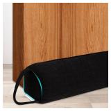 NABOWAN 32 Weighted Under Door Draft Stopper -Triangular Door Draft Blocker with Hook Loops for Easy Install, Save Energy, Home Room Essentials