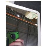 Gospire Travel Makeup Mirror with Lights and Magnification 10X, Portable Make Up Compact Tabletop Mirror with Adjustable Stand, 3 Colored Lights Rechargeable Lighted LED Vanity Mirror - Pink