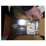 SEANSDA 5oz Plastic Dessert Cups with Lids and Spoons, Clear Yogurt Parfait Cups with Lids, Mini Dessert Cups with Spoons, Small Square Appetizer Cups for Fruit Party Pudding Shooter - 20 Pack