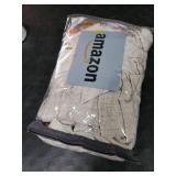 Pleated Greyish Brown Light Filtering 102 Inch Long Curtains 2 Panels Set for Sliding Glass Door, Country Pleat Flax Linen Semi Sheer Window Drapes Bedroom Privacy Viral Curtain 102 Inches Length Burg