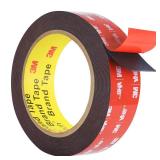 Double Sided Tape Heavy Duty, Adhesive Mounting Tape Waterproof, 16.4 FT x 0.94 IN, Strong Foam Tape for Walls, Automotive, Home Office Decor, Made of 3M VHB Tape (Pack of 1)