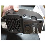 Plug in Small Space Heater for Indoor Use 450W, Wall Outlet Electric Heater with Remote, 12H Timer & LED Display, PTC Ceramic Fast Heat Safely for Bedroom Bathroom Office