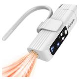 Fujoyia Dog Dryer, Pet Hair Dryer, 110,000 RPM Brushless High-Speed Blower for Dogs and Cats Quiet 1000W Portable Grooming Pet Dryer with Negative Ions & Hanging Strap for Small to Medium Breeds