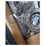 Mfacoy Glass Coffee Mugs Set of 6, Clear Large Coffee Mug 15 Oz With Handles for Hot Beverages, Clear Mugs for Tea, Cappuccino, Latte, Espresso Coffee, Juice, Glass Coffee Cups