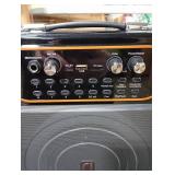 HWWR Karaoke Machine, Portable Bluetooth 5.3 Speaker with 2 Wireless Microphones for Adults, PA System with Echo Adjustment, Support TWS/TF Card/USB/AUX/TVs Connected for Home Party Stage-subwoofers