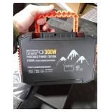 MARBERO 296Wh Solar Generator with Solar Panel Included 300W Portable Power Station with 60W Foldable Panel Set Solar Power Bank with AC Outlets for Camping Home Backup Outdoor Emergency Travel