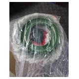 ATDAWN 3 Pcs Mini Christmas Wreath, 15 Inch Outdoor Lighted Christmas Wreath for Front Door, Xmas Wreath for Holiday Christmas Party Decorations