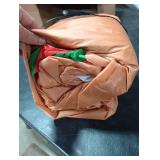 Christmas Inflatables Decorations,Partyotu 10FT Christmas Inflatable Gingerbread Man, Lying Gingerbread Inflatable Christmas Blow up Yard Decor with LED Lights, for Garden, Lawn, Indoor Holiday